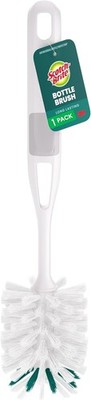 Scotch Brite Bottle Brush Glass Cleaner Non Slip Handle Durable