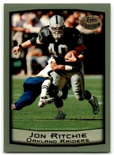 1999 Topps Collection Jon Ritchie Oakland Raiders #22