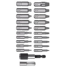 22x Broken Screw Extractor Remover Set Damaged Bolt Easy Out Stripped Drill Bit 22x Broken Screw Extractor Remover Set Damaged Bolt Easy Out Stripped Drill Bit