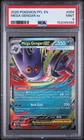 Pokémon TCG Mega Gengar ex 056/094 Phantasmal Flames Rare Holo PSA 9