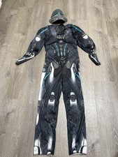 HALLOWEEN COSTUME BOY MUSCLE HALO size 10-12 EUC