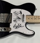 THREE DAYS GRACE SIGNED GUITAR ADAM GONTIER NEIL BARRY BRAD MATT ALL 5 JSA COA — photo 2