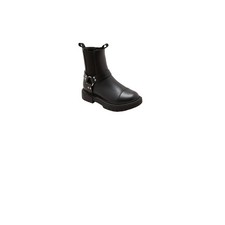 Art Class Kids Crosby Harness Moto Boots Black Size 4