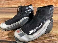 Alpina T10jr Kids Nordic Cross Country Ski Boots Size EU33 US2 NNN A-755