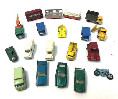 Lot De 18 Voitures Miniatures Matchbox Vintage - Échelle 1:8 - Collection