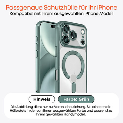 Hülle für iPhone 17 16 15 14 13 12 11 Pro Max Plus E MagSafe Cover Schutz Case