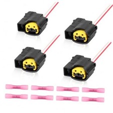 Ignition Coil Connector Pigtail Plug Wire Harness Fit for Hyundai Accent 4PCS
