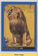 2017 Upper Deck Goodwin Champions Goudey Animals Royal Blue Lion #GA5 READ 00jz