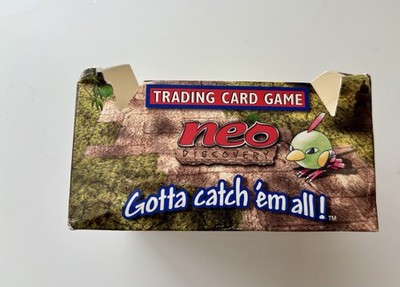 neo discovery 1st edition booster box Neo Discovery Unlimited Booster Box