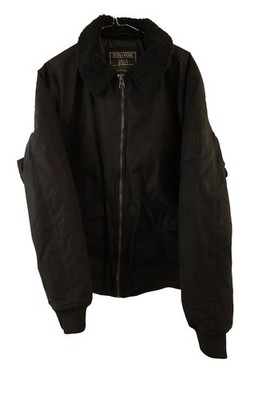F&F Bomberjacke schwarz Größe UK XL Herren Freizeit Outdoor 024990