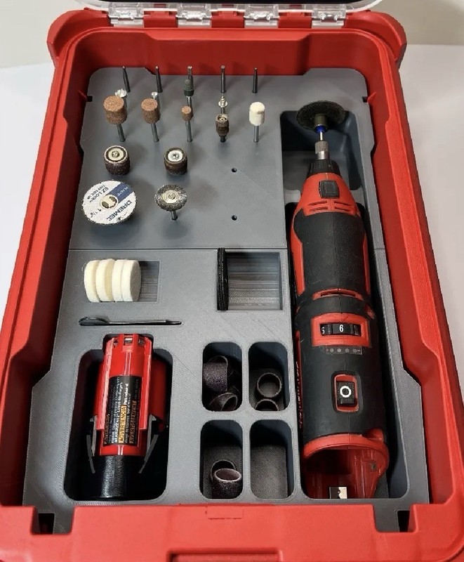 Milwaukee Packout M12 Brushless Rotary Tool Insert Only
