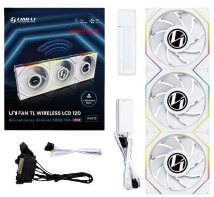 Lian Li 12RTLLCD1W3W sistema di raffreddamento per computer Case per computer