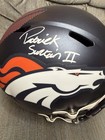 Patrick Surtain II Broncos Signed Replica Football Helmet. Beckett Auth. — photo 2
