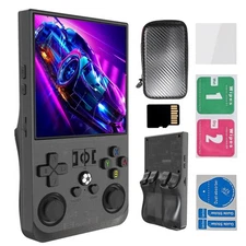 Upgrade r36max Retro Handheld Game Console with 64g Built-in 18000+ Classic G...