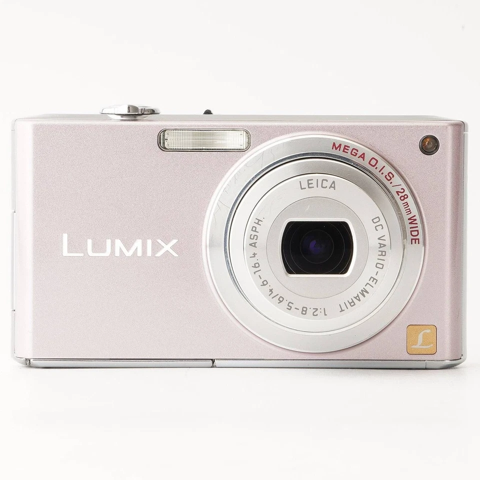 Cámara digital compacta Panasonic LUMIX DMC-FX33 rosa 7,2 MP 3x zoom óptico Foto 2 de 4