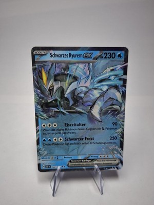 Pokémon Schwarzes Kyurem EX Double Rare Stürmische Funken SSP 048/191 NM