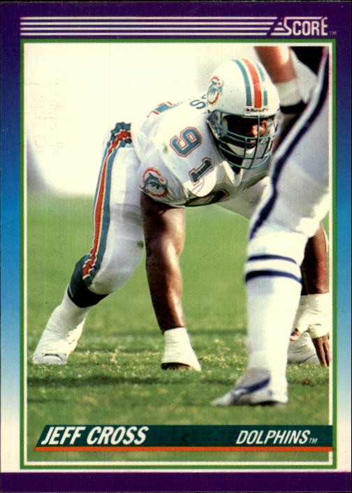 1990 Score #213 Jeff Cross - FB