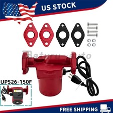 For Groundfos 95906630 Cast Iron 115V Circulator Pump UPS26-150F 60Hz 3-Speed