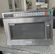 Commercial Stainless Steel Microwave Oven with Digital Keypad