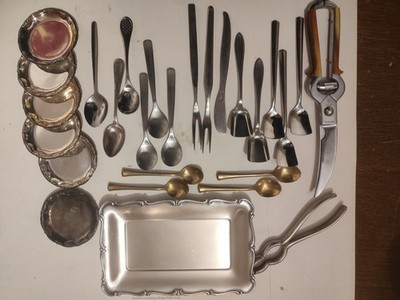  Konvolut WMF Chromargan Versilbert Wellner