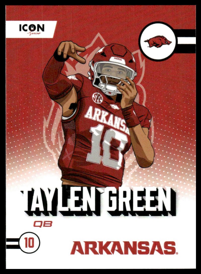 2024 ONIT Athlete Arkansas Razorbacks #IC-2 Taylen Green Icon