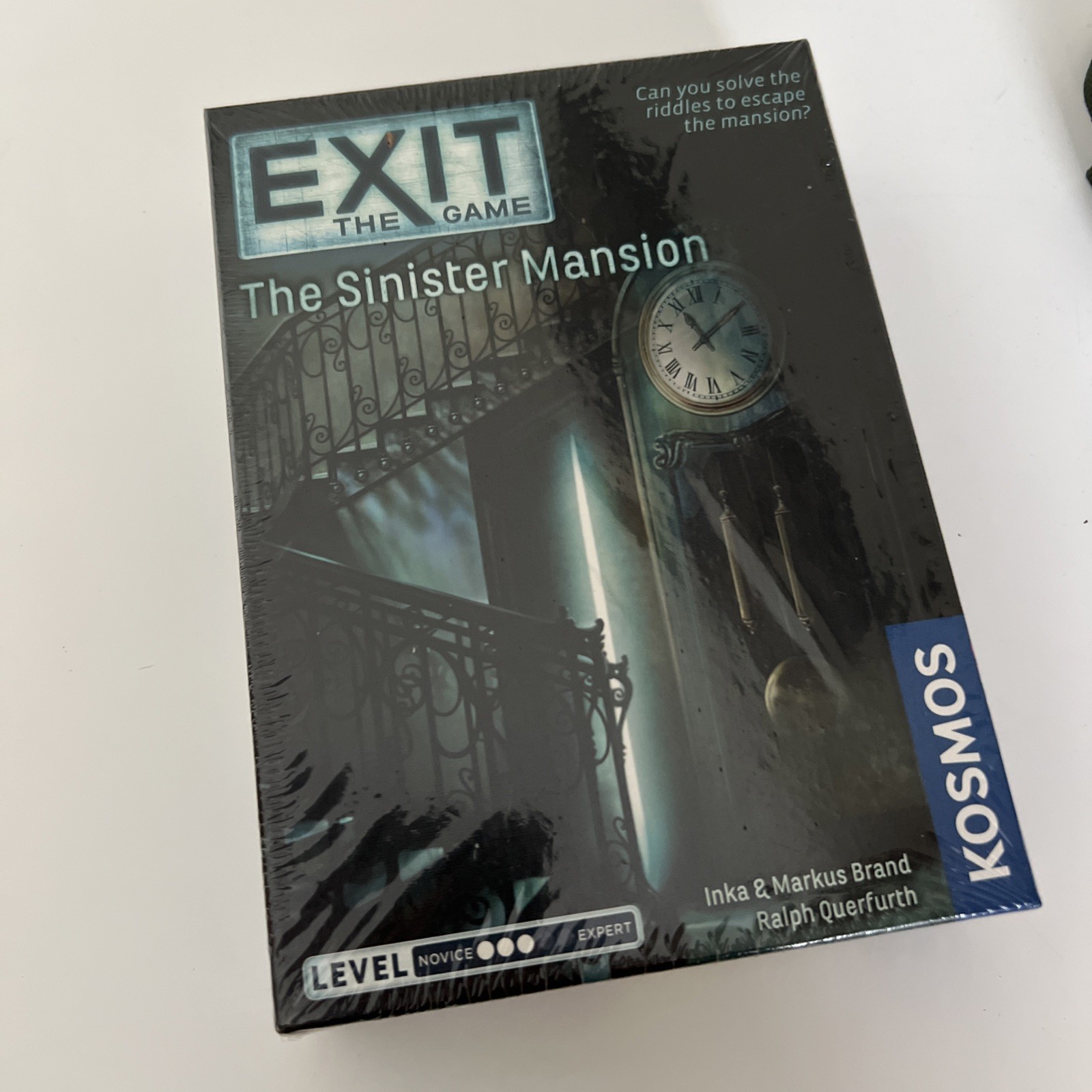 EXIT: THE GAME The Sinister Mansion Escape Room Card Game Kosmos 2021 Sealed New