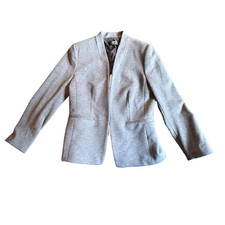 J.Crew 365 Going-out Blazer Gray Women s Sz 8 career work casual formal business