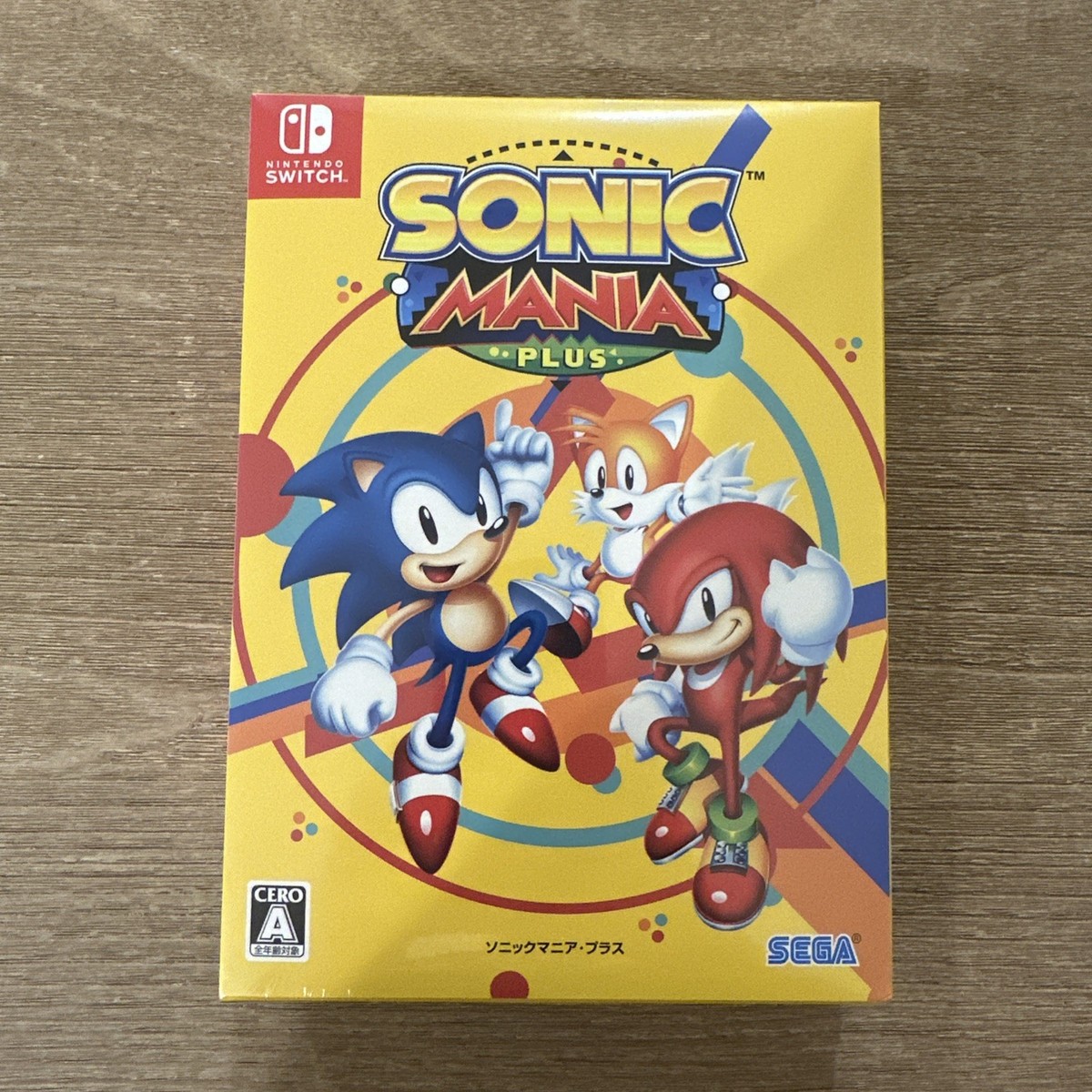 Sonic Mania Plus Collector's Edition Nintendo Switch Sealed