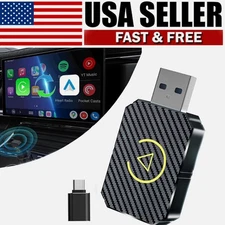 Wireless USB CarPlay Adapter Wireless Carplay Dongle For iPhone Apple Plug &Play