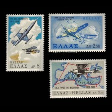 Greece, Scott 936-938, Royal Air Force, 1968, MH, 113842