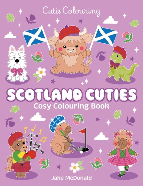 Scotland Cuties Cosy Colouring Book - the Relaxing by Scholastic | PB | 2026 - Image 4