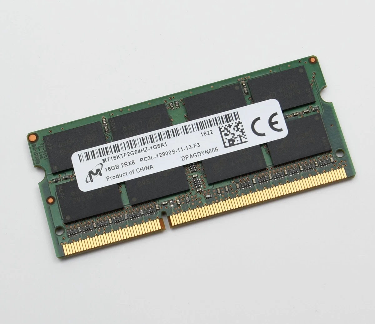 1x 16GB RAM DDR3L SO 1600Mhz PC3L-12800S für Terra Mobile 1513s (1220499