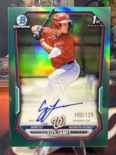 2026 Bowman Chrome Coy James /125 1st Aqua Refractor Auto #CPA-CJ