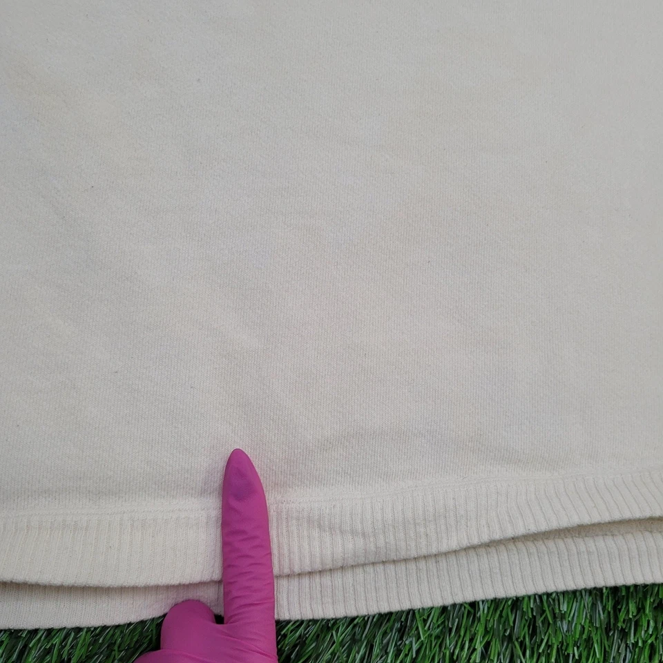 Vintage 1995 Zebra Sweatshirt Womens Large 22x24 Crop One-Planet - Image 3 of 4