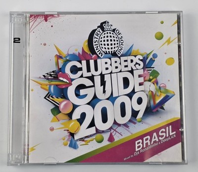Clubbers Guide 2009 Brasil Ministry Sound David Guetta Lady Gaga Katy Perry 2CD