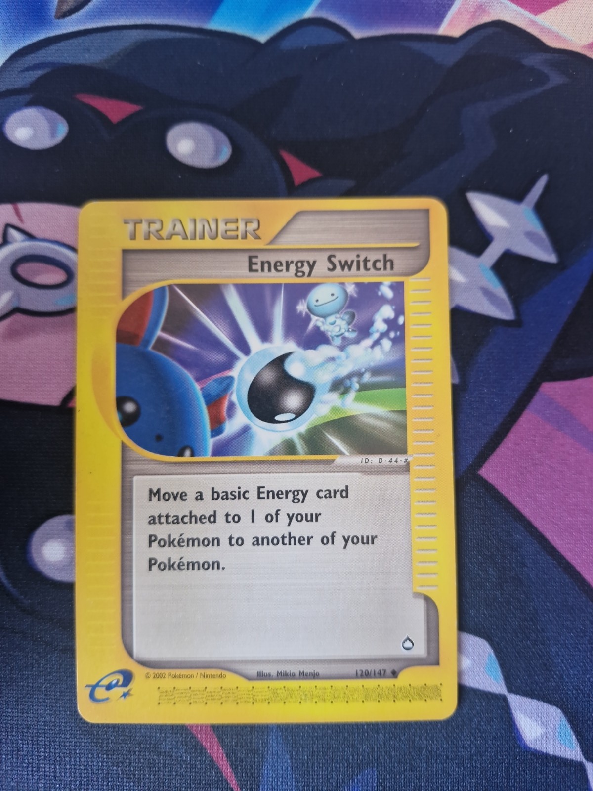 Energy Switch 120/147 Aquapolis Trainer Wotc Pokemon Card