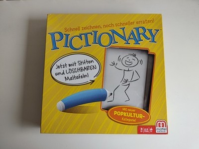 Mattel - Pictionary Games - Spiel - Familie - Kinder - Spielzeug - Neuwertig 