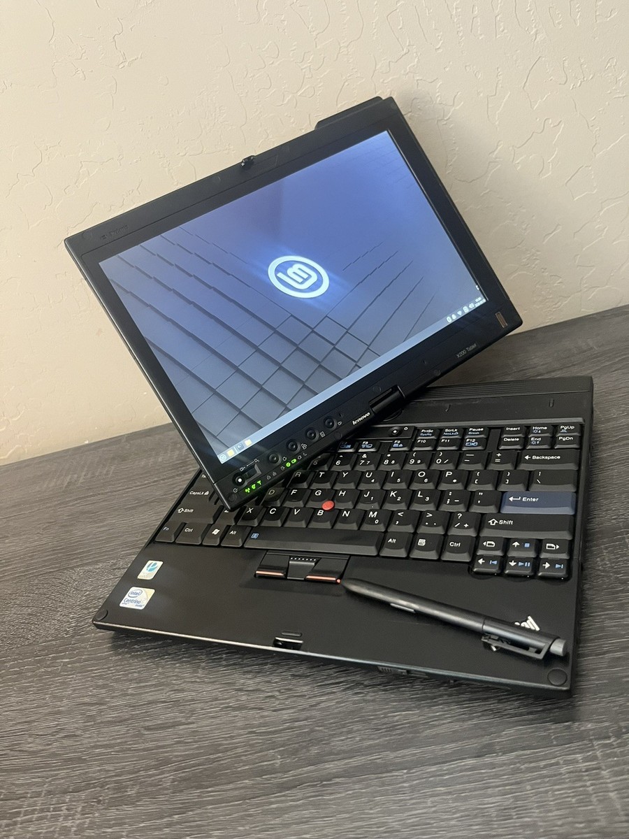 Lenovo ThinkPad X200 Tablet Laptop 2.13GHz CPU 8gb RAM 256gb ssd