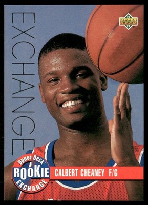 1993-94 Upper Deck Calbert Cheaney Rookie Exchange Gold #RE6