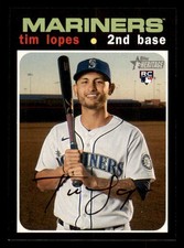 2020 Topps Heritage #606 Tim Lopes RC