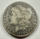 1892-S $1 Morgan Dollar 90% Silver San Francisco US Coin - KEY DATE!