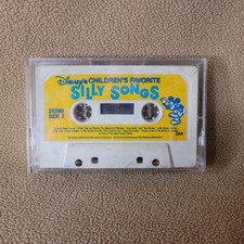 Disney's Children's Favorite Silly Songs cassette tape, 1988, 2528b