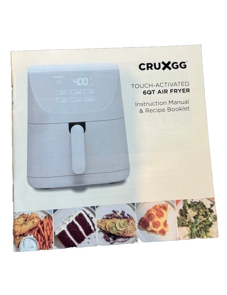 6QT Touch Activated Air Fryer Digital Oil-Free Cooker Large Capacity Kitchen
Opens in a new window o