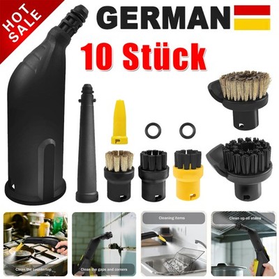 10er-Set Zubehör Für Kärcher Dampfreiniger Easyfix SC1 SC2 SC3 SC4 SC5 Rundbürst