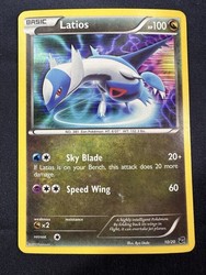 Latios 10/20 Dragon Vault Holo Rare