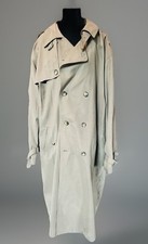 Vintage London Fog Maincoats Men s Trench Coat Khaki 44L Removable Liner READ