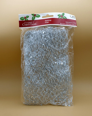Holiday Naturals Decorative Netting Craft 14'' X 8'' X 1.5'' Michaels Store New