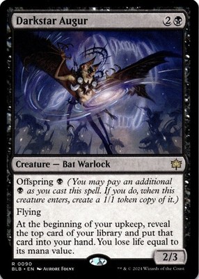 MTG Darkstar Augur NM R 90 Bloomburrow