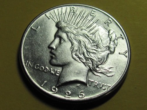 1926-S PEACE DOLLAR HIGH GRADE BU