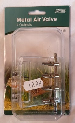 ISTA Metal Air Valve Multiple Outputs (4 outputs) New In Box
